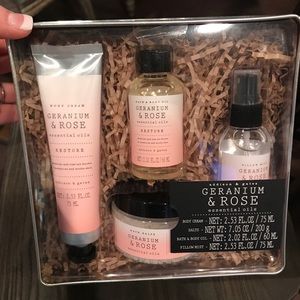 Geranium & Rose Body Care